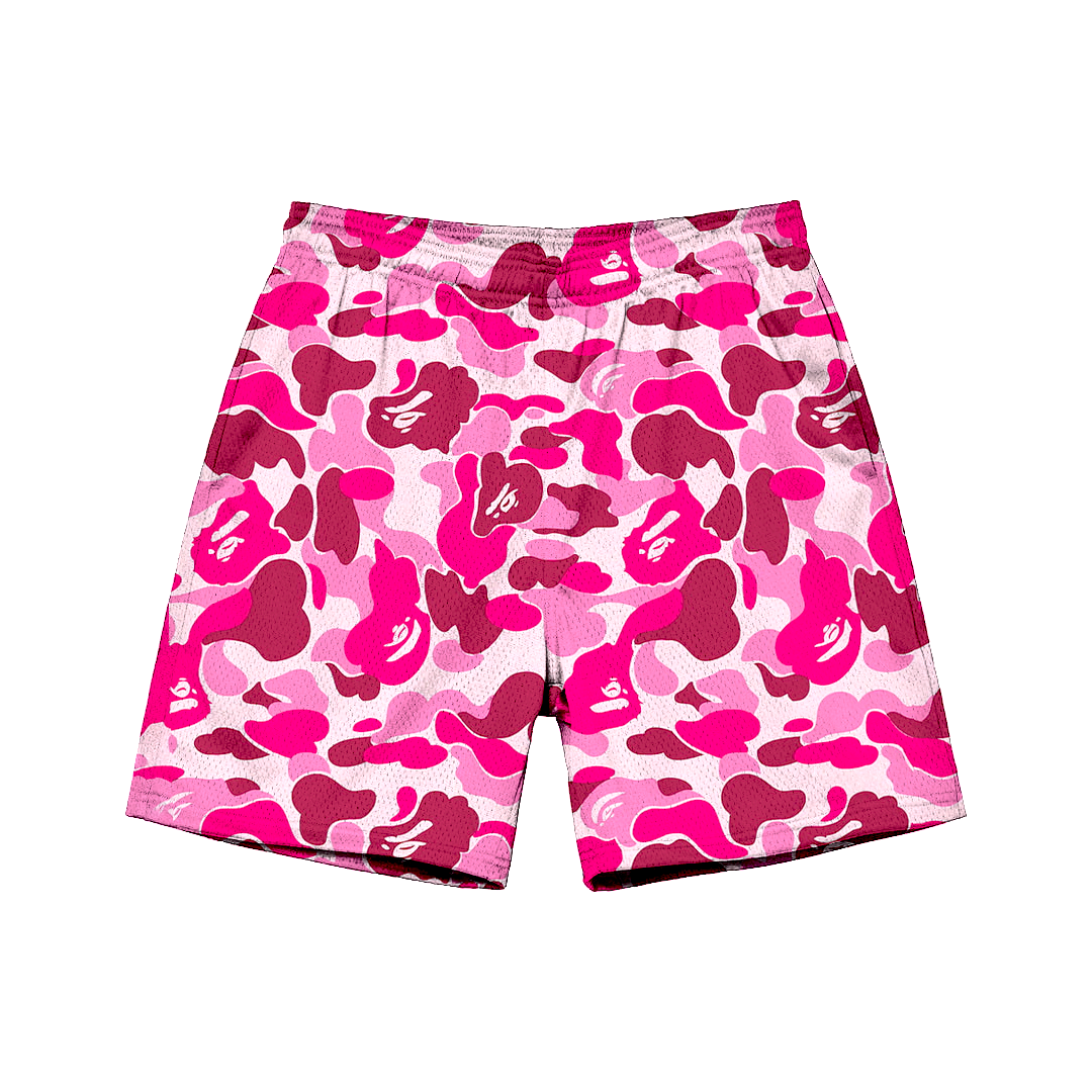 PINK B SHORTS - L