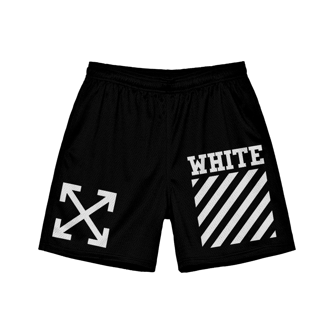 STRIPED OW (II) SHORTS